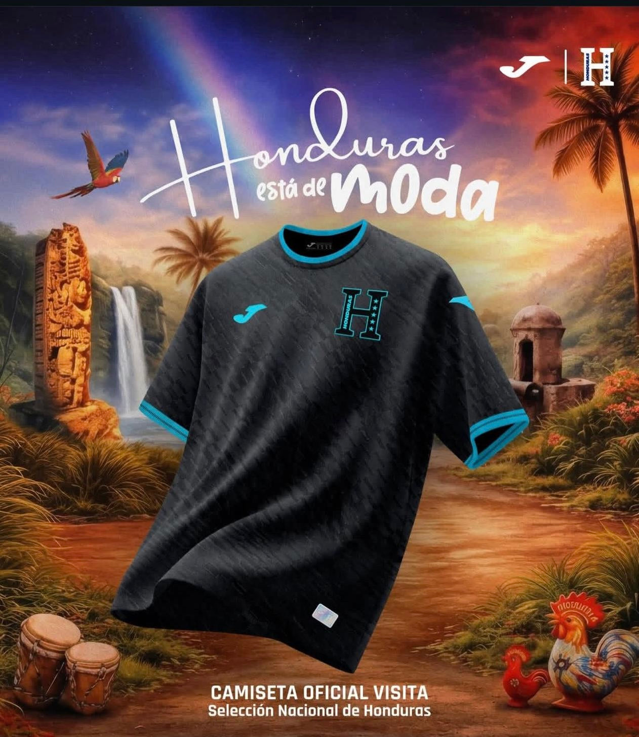 CAMISETA DE HONDURAS VISITA