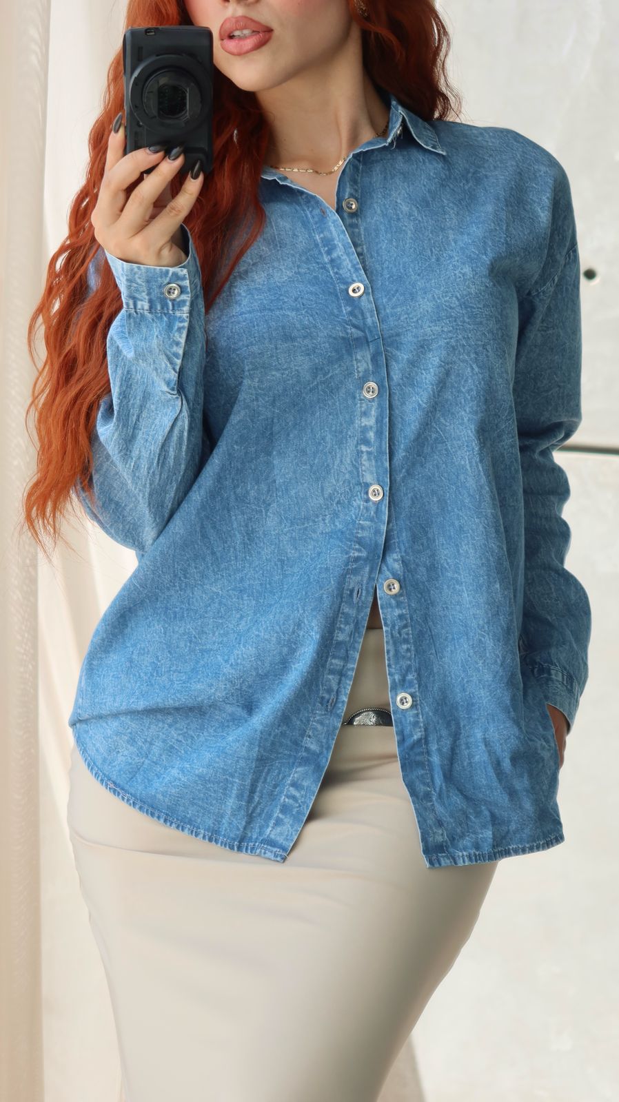 camisa jean