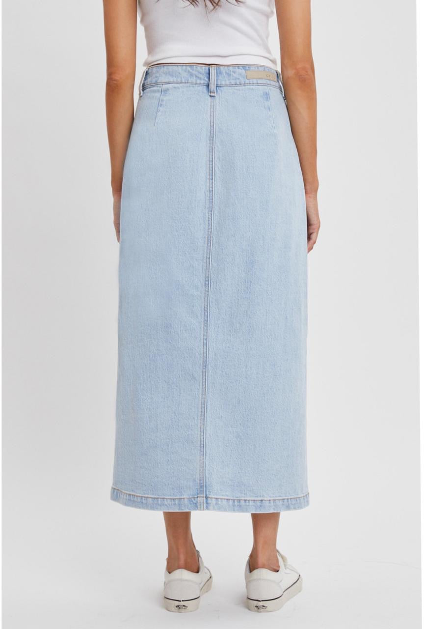 Cello High Rise Midi Skirt