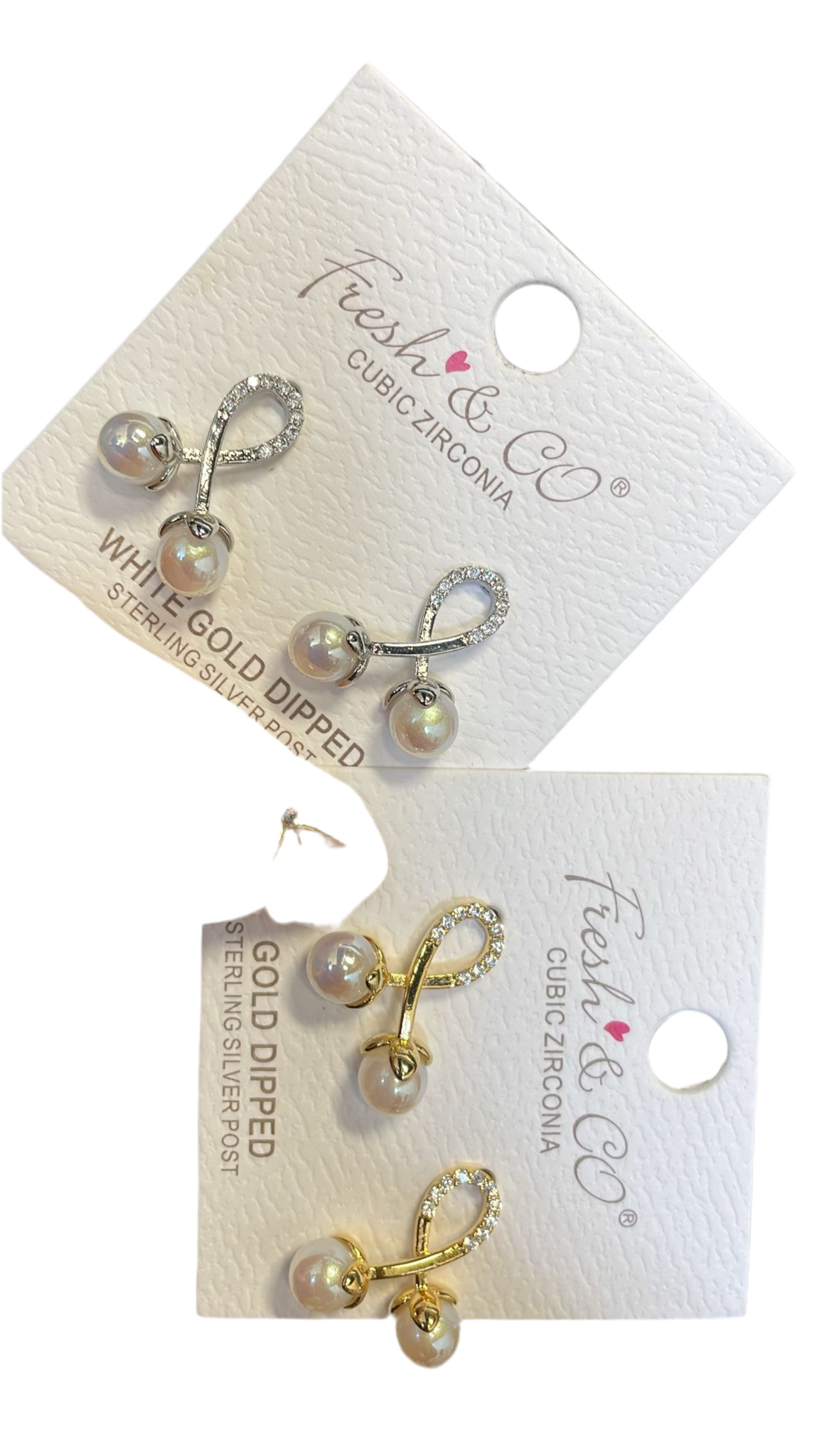 Aretes Infinite pearls