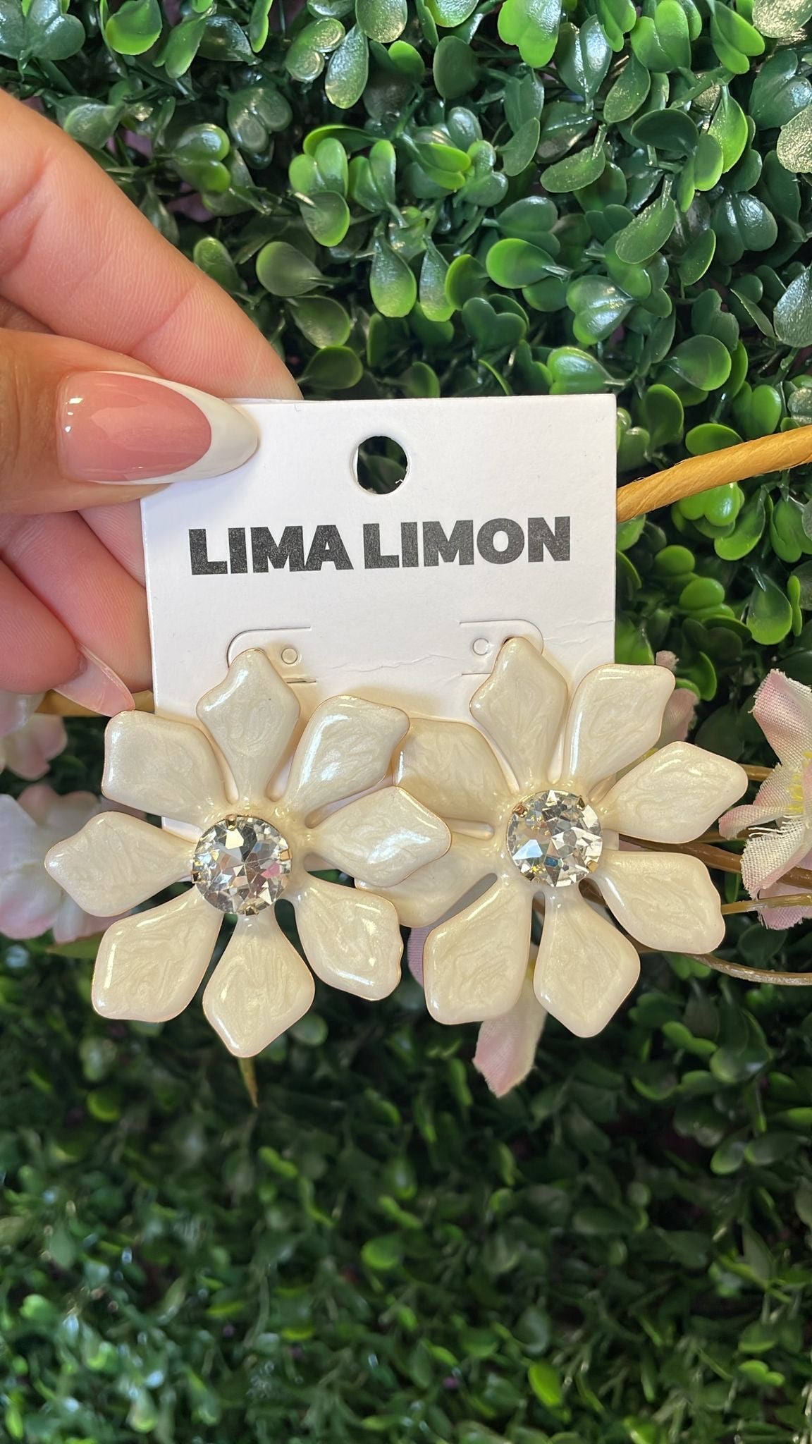 Aretes flor