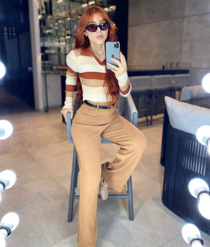 Maxipantalon Tejido con Belt