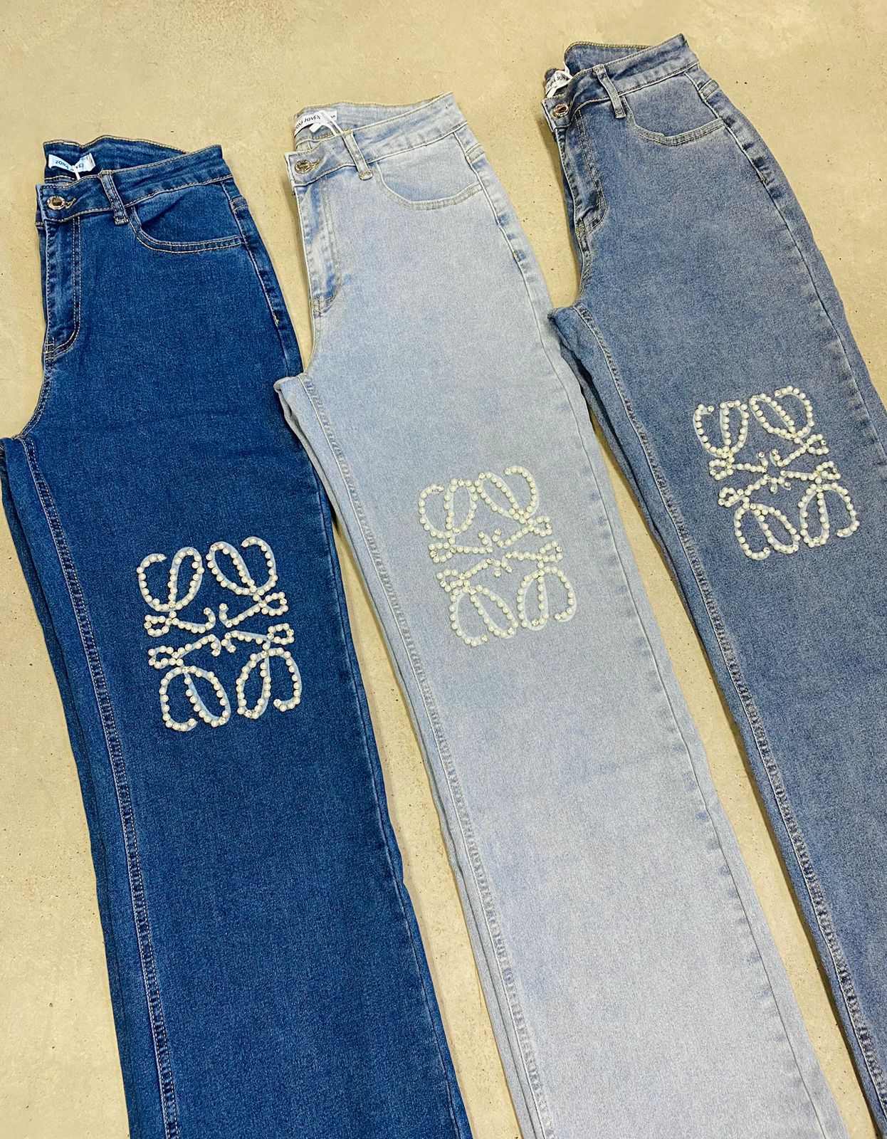 Pantalon Jean Loewe Dark Blue
