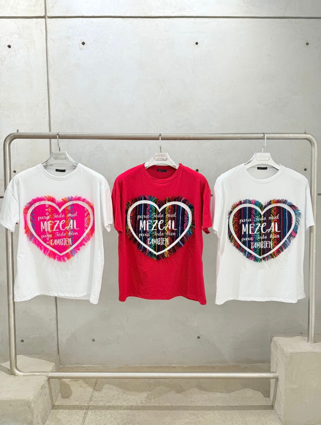 T SHIRT #466 MEZCAL LOVE ❤️🔥🇲🇽✨🥃 BORDADO ARTESANAL 🪡🧵 & TEJIDO COTTON OVERSIZED 08/21/25