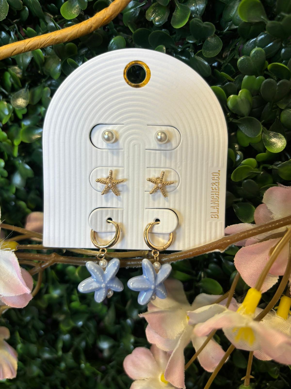 Aretes Estrellas Set ⭐️ JL24