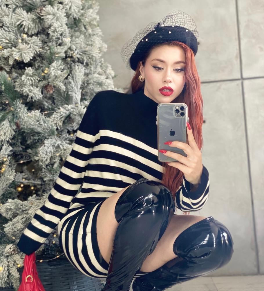 MAXIVESTIDO MELANI STRIPES TEJIDO OVERSIZED