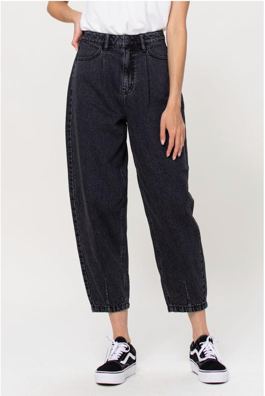 Cello High Rise 90's Balloon Mom Straight Jean