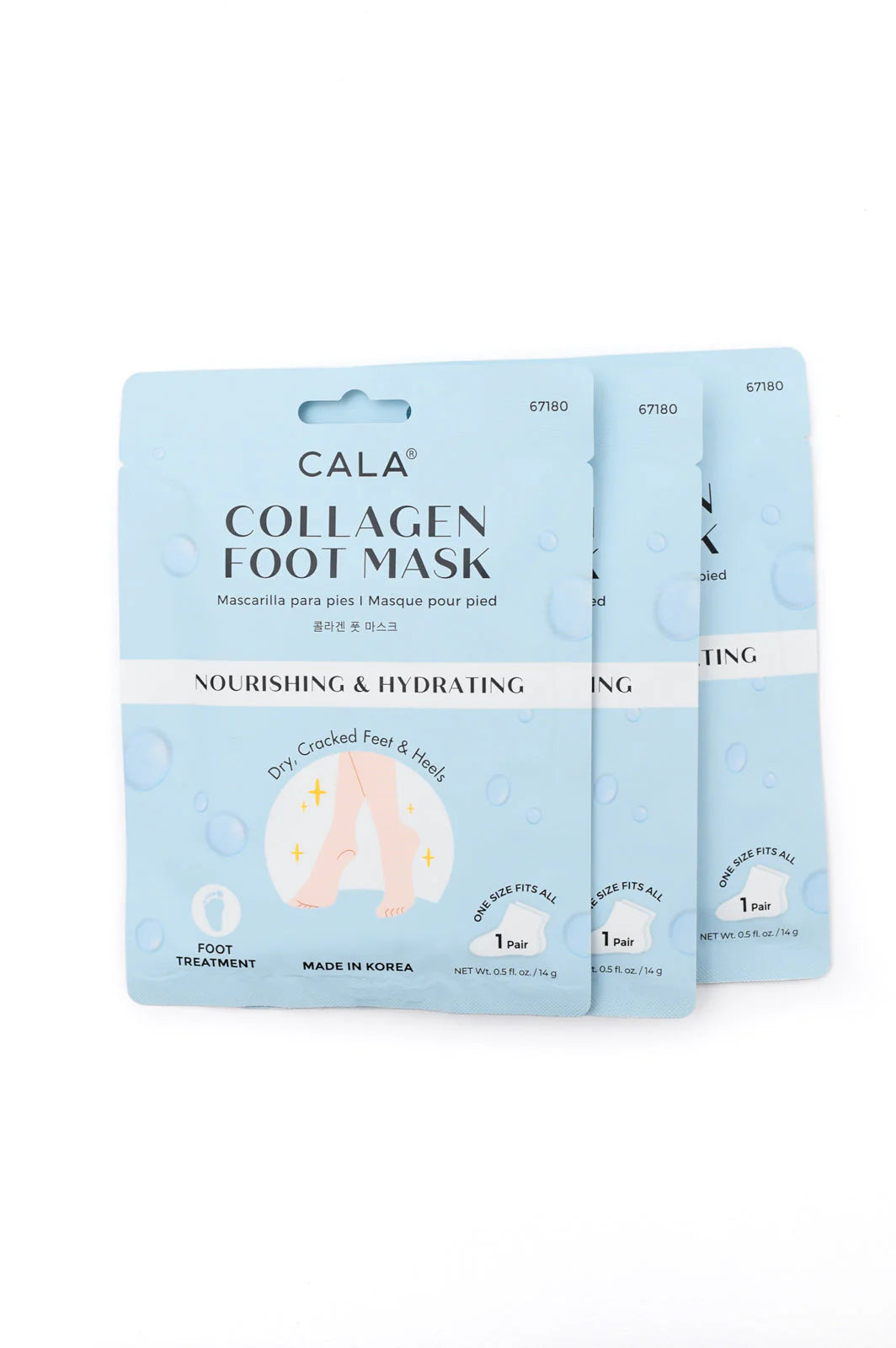Cala Foot Mask 3pc