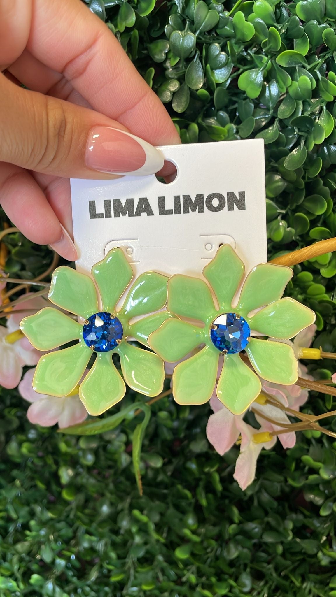 Aretes flor
