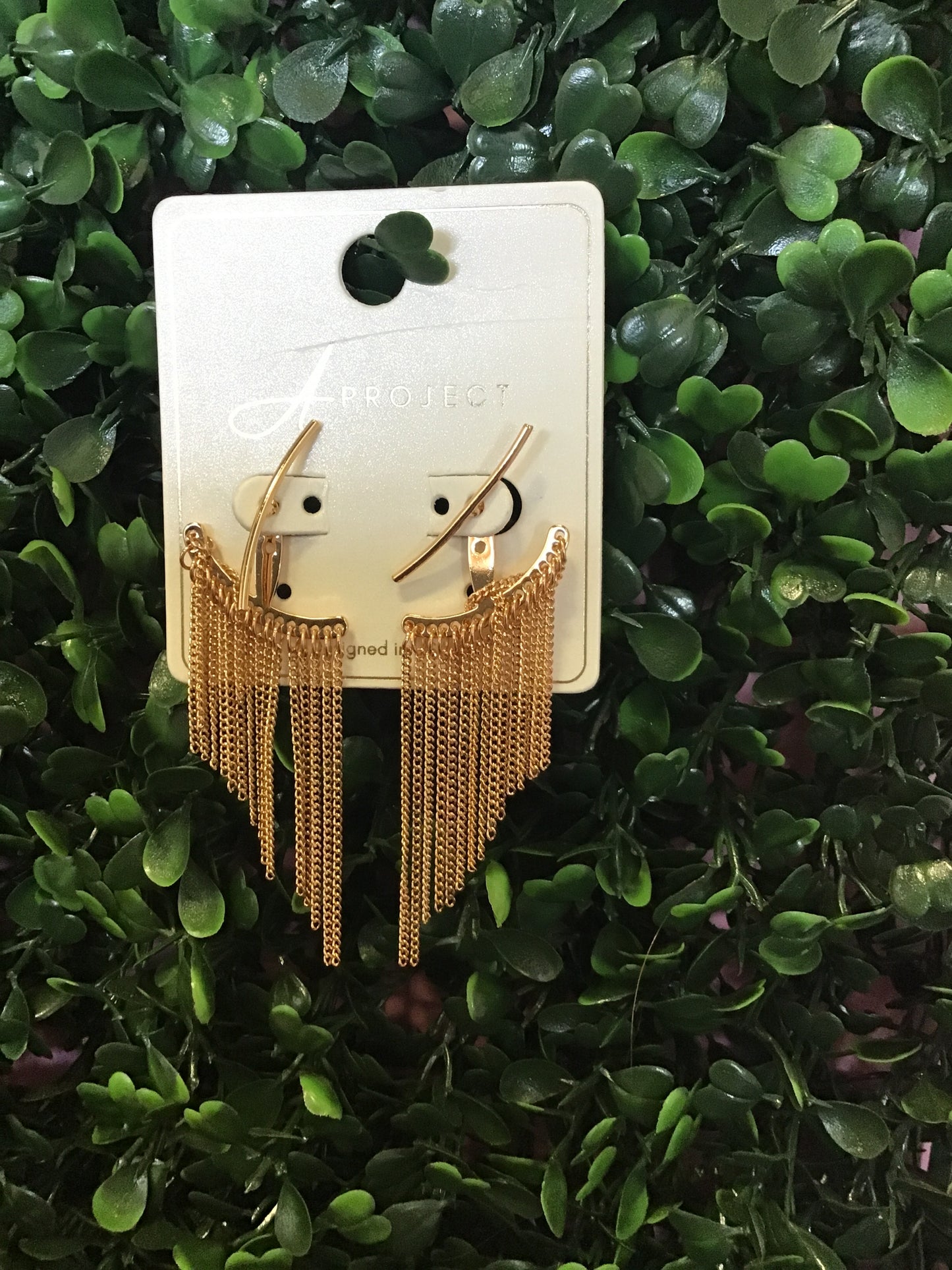 Aretes  Cadenas Elegant