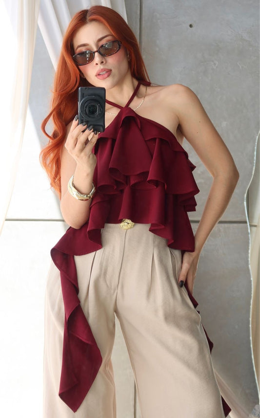 Camisa escarolas