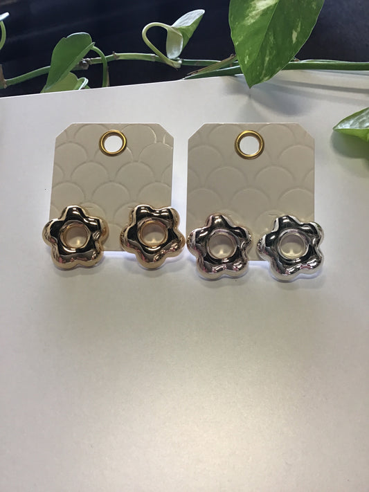 Aretes Flor