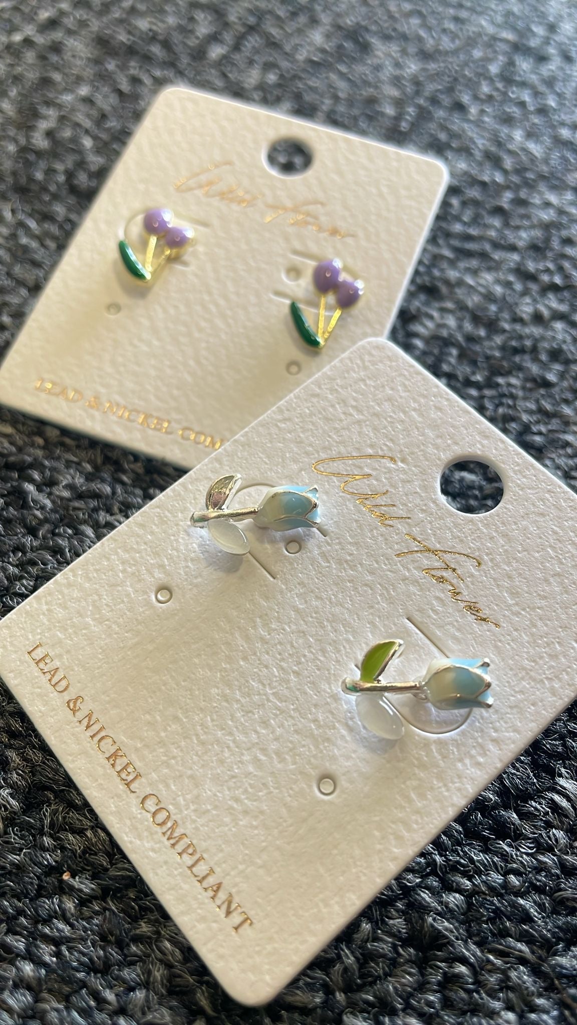Aretes blooming tulips 🌷