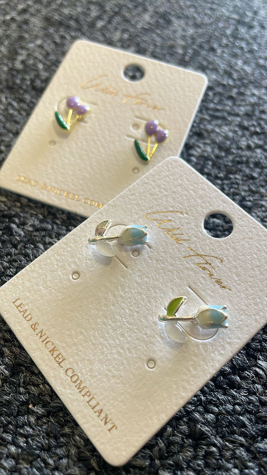 Aretes blooming tulips 🌷
