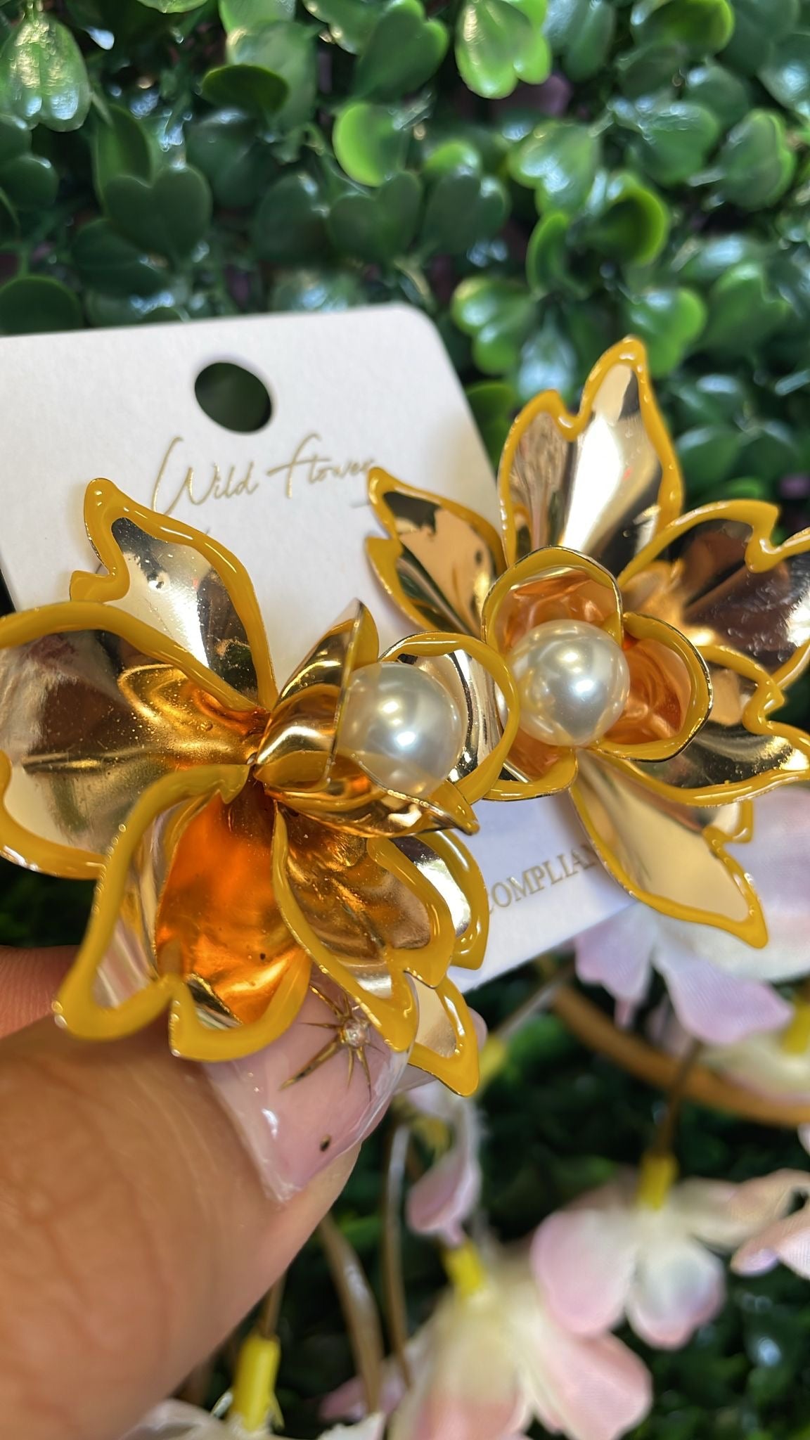 Aretes jungled colors 🌻