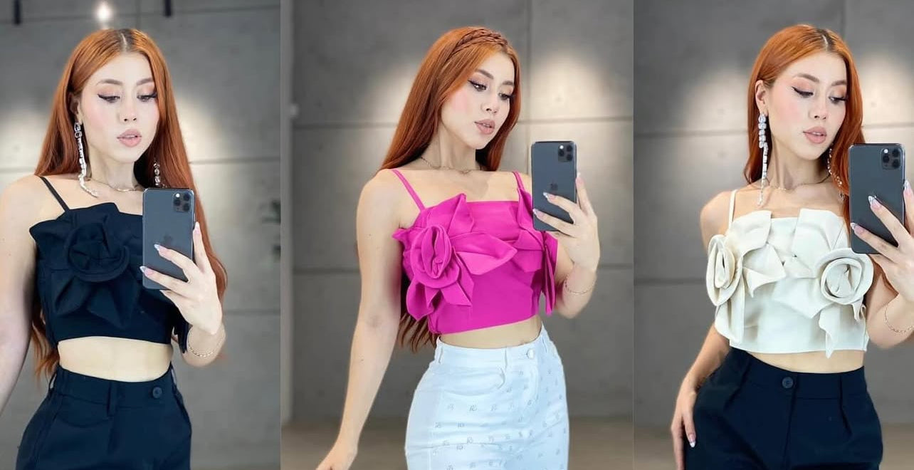Crop Top Flores