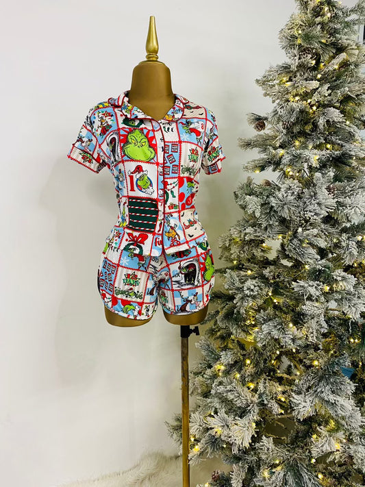 Sleepwear Grinch Christmas
