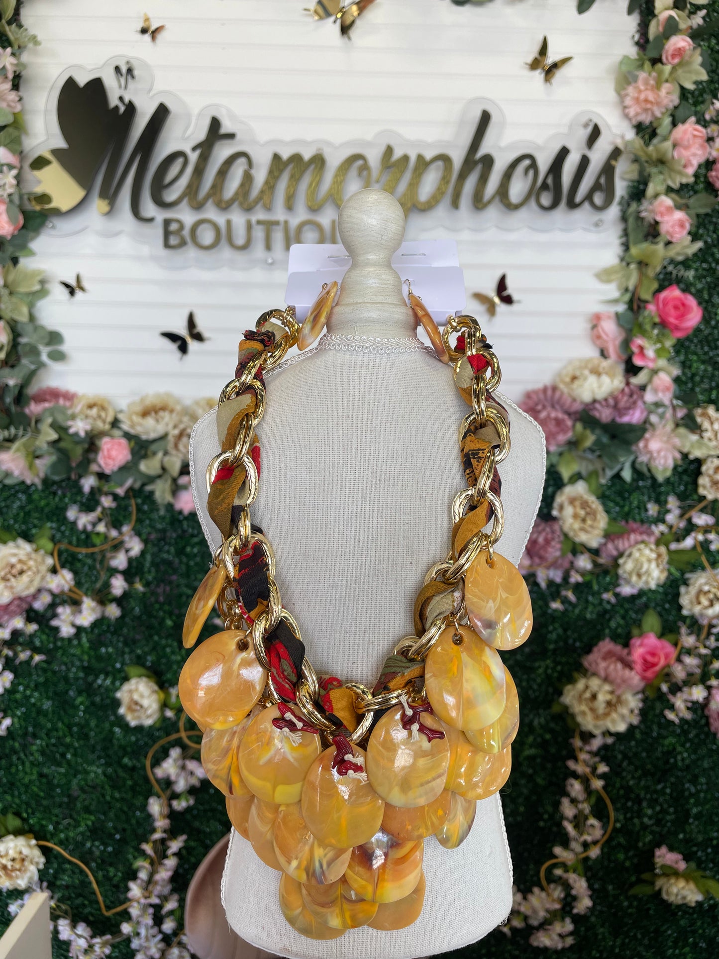 Maxi collar Nacar