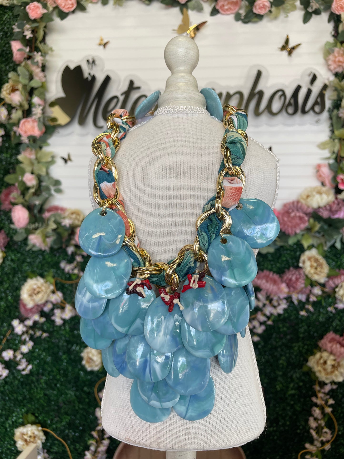 Maxi collar Nacar