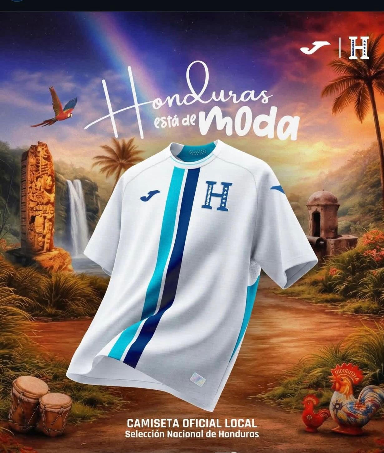 Camiseta  Honduras local