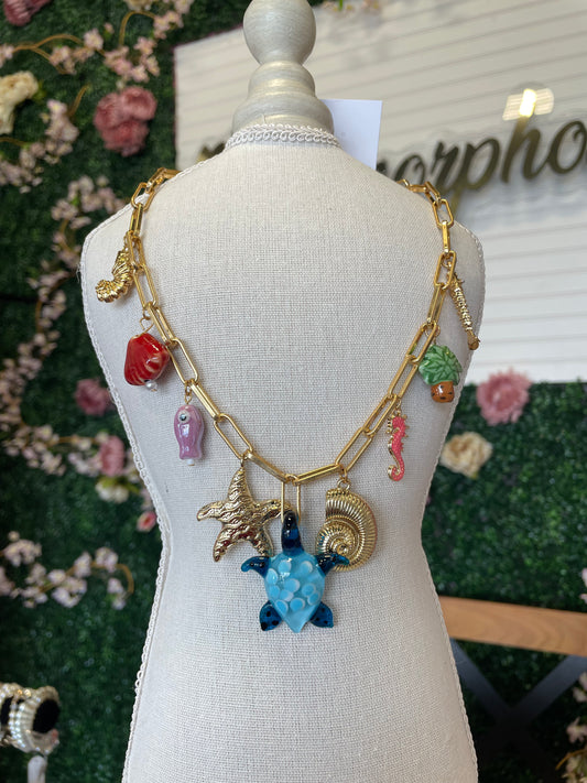 collar charms tortuga