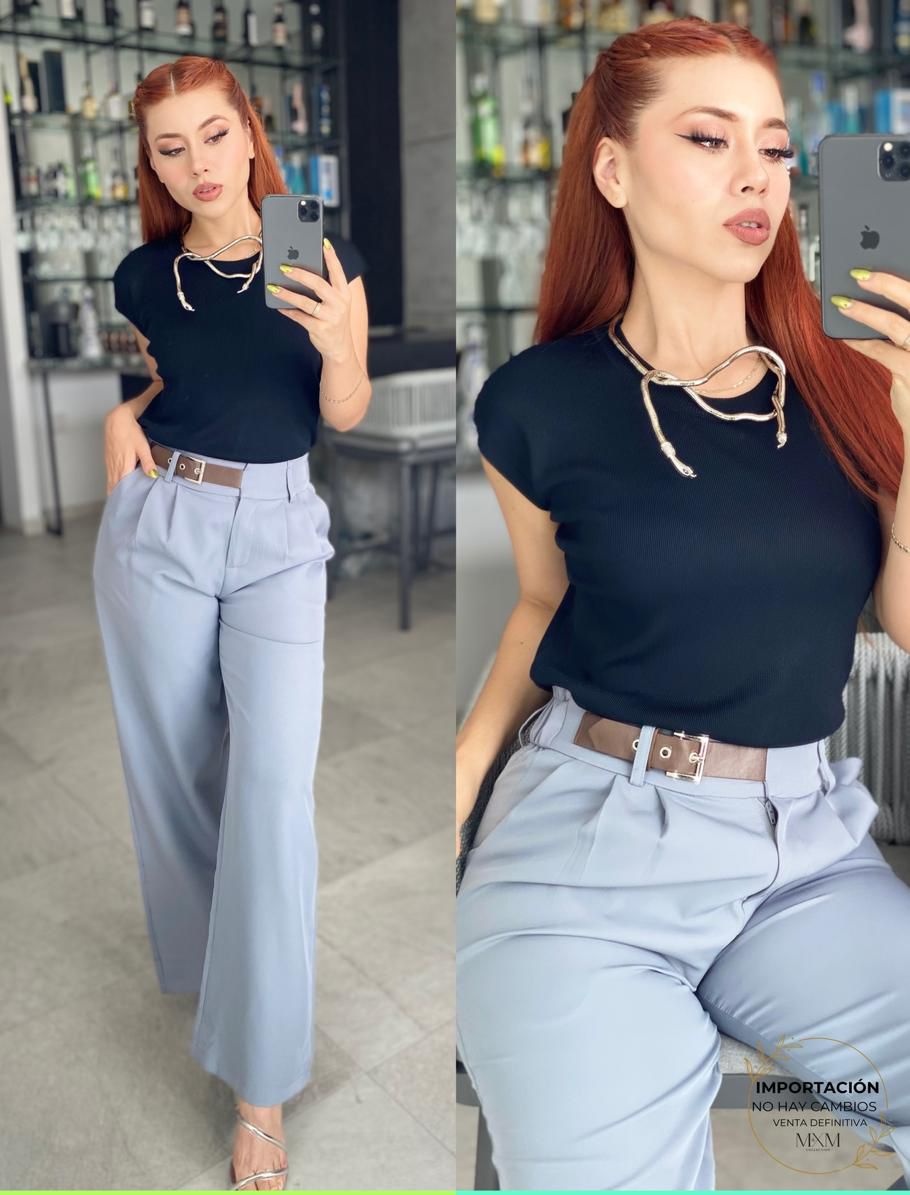 Pantalon Hermes High Waisted con Cinturon