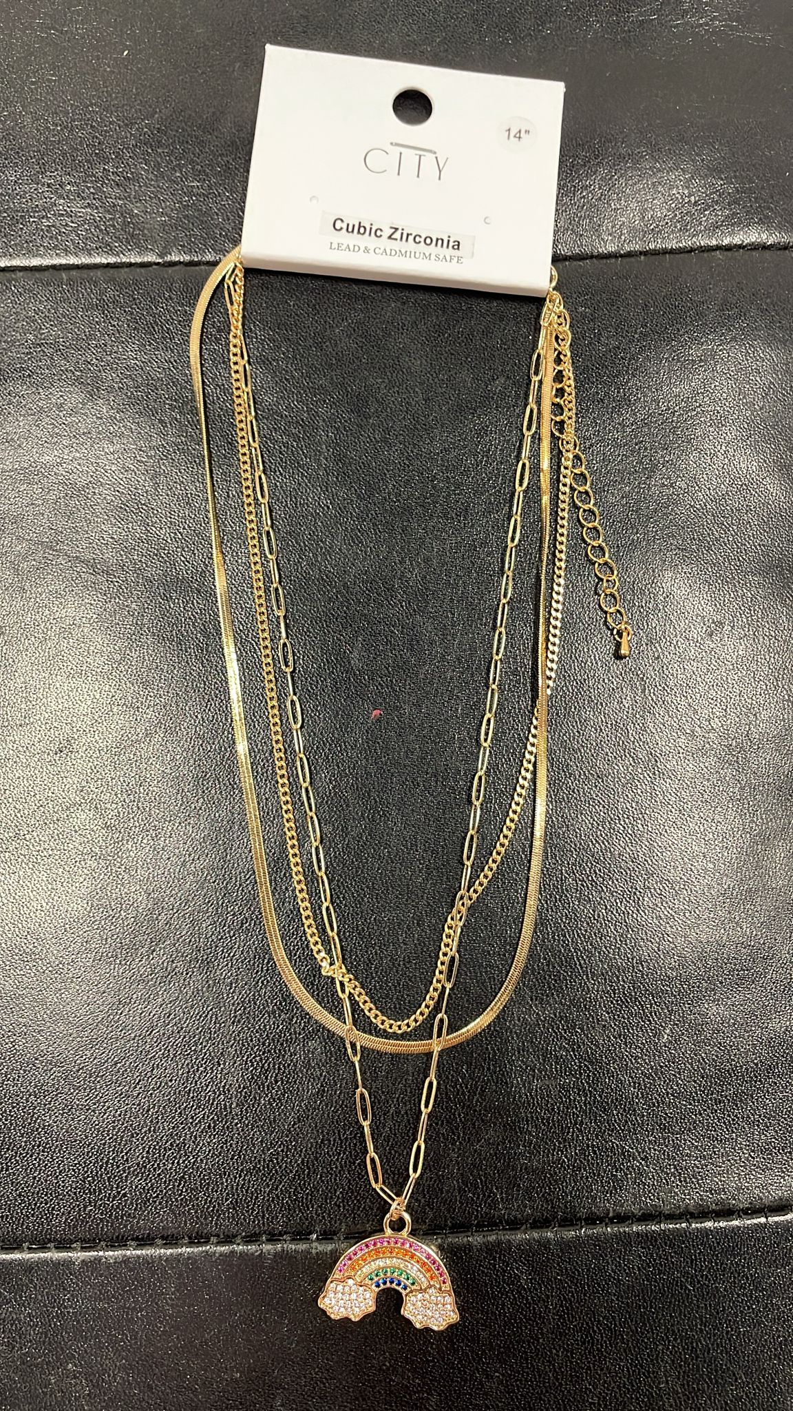 Collar rainbow 3pc
