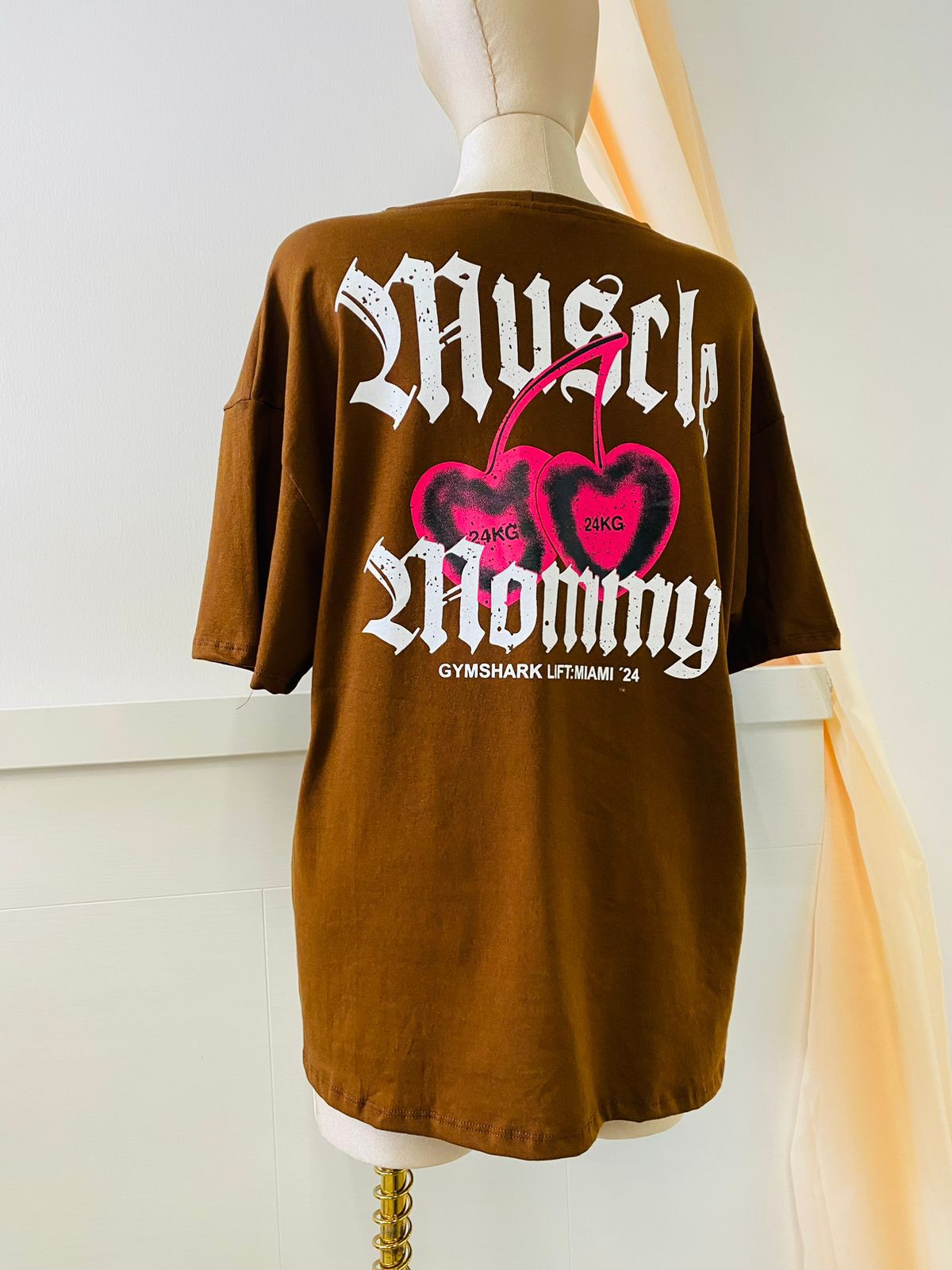 T-Shirt Gymshark Muscle Mommy