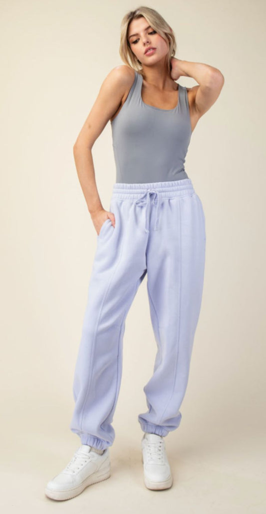 French Terry Fleece Jogger Sweatpants