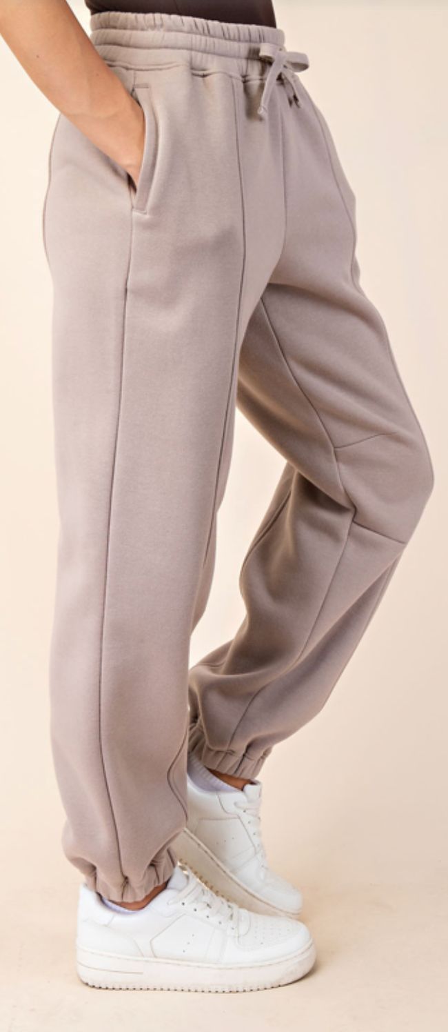 French Terry Fleece Jogger Sweatpants