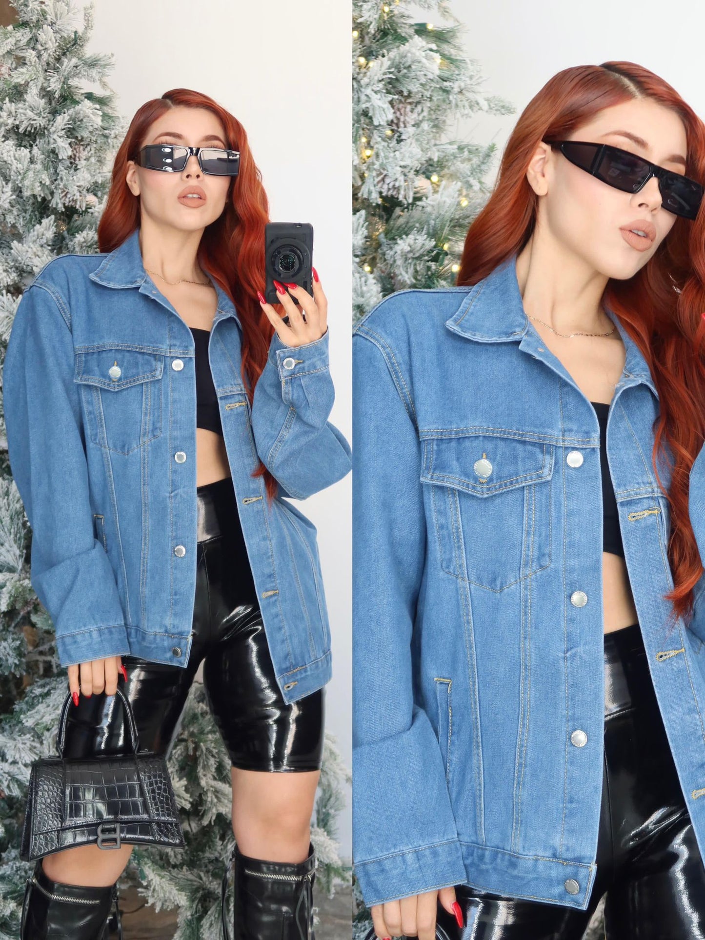Denim Jacket Fit Oversized