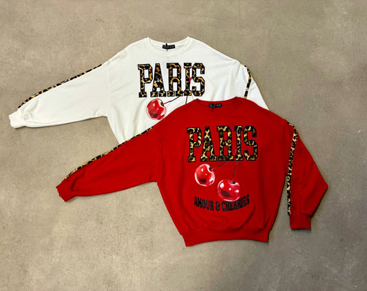 Hoodie #41 Paris Leopard