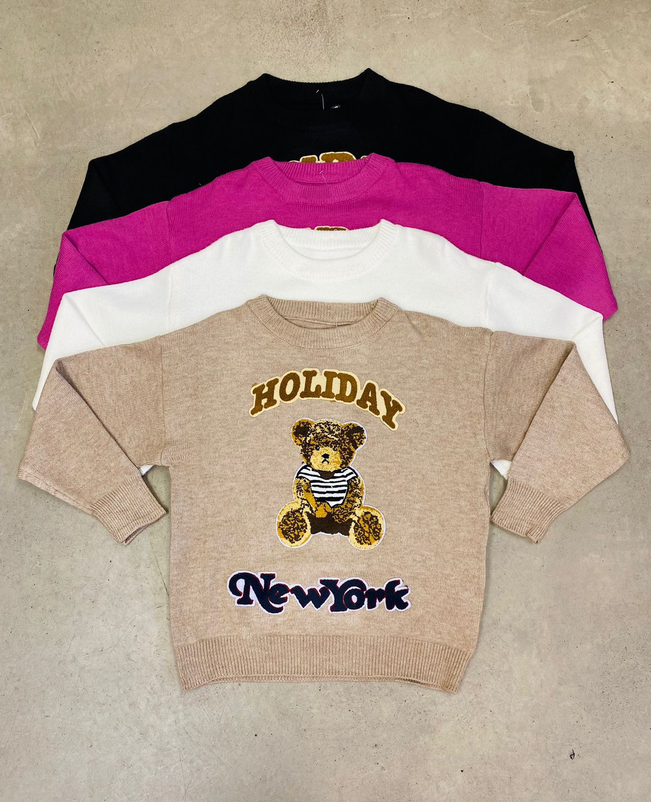 Sweater Holiday Tejido New York