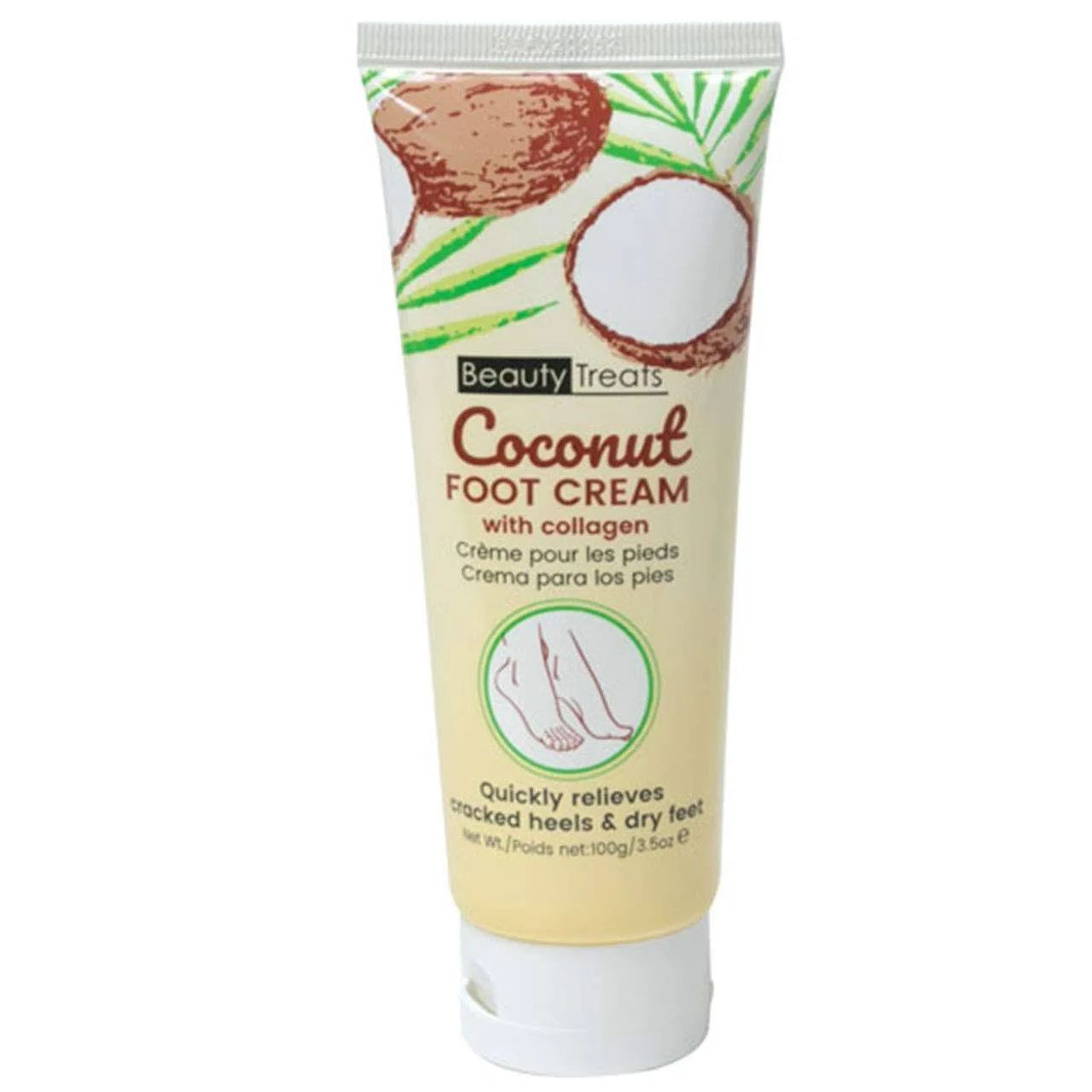 Coconut Foot Cream With Collagen