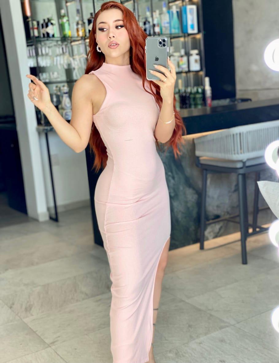 Vestido Gibsy Escote Pierna Corte