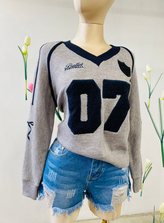 MAXISWETER 07 TEJIDO 🧶 DELUXE BORDADO CHENIL🌸✨