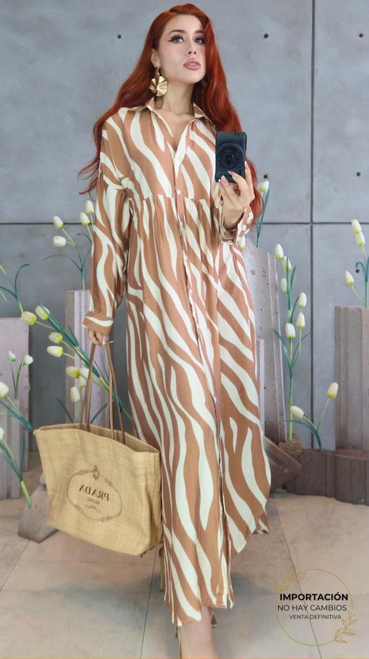 MAXIVESTIDO KAILANI OVERSIZED LINEN
