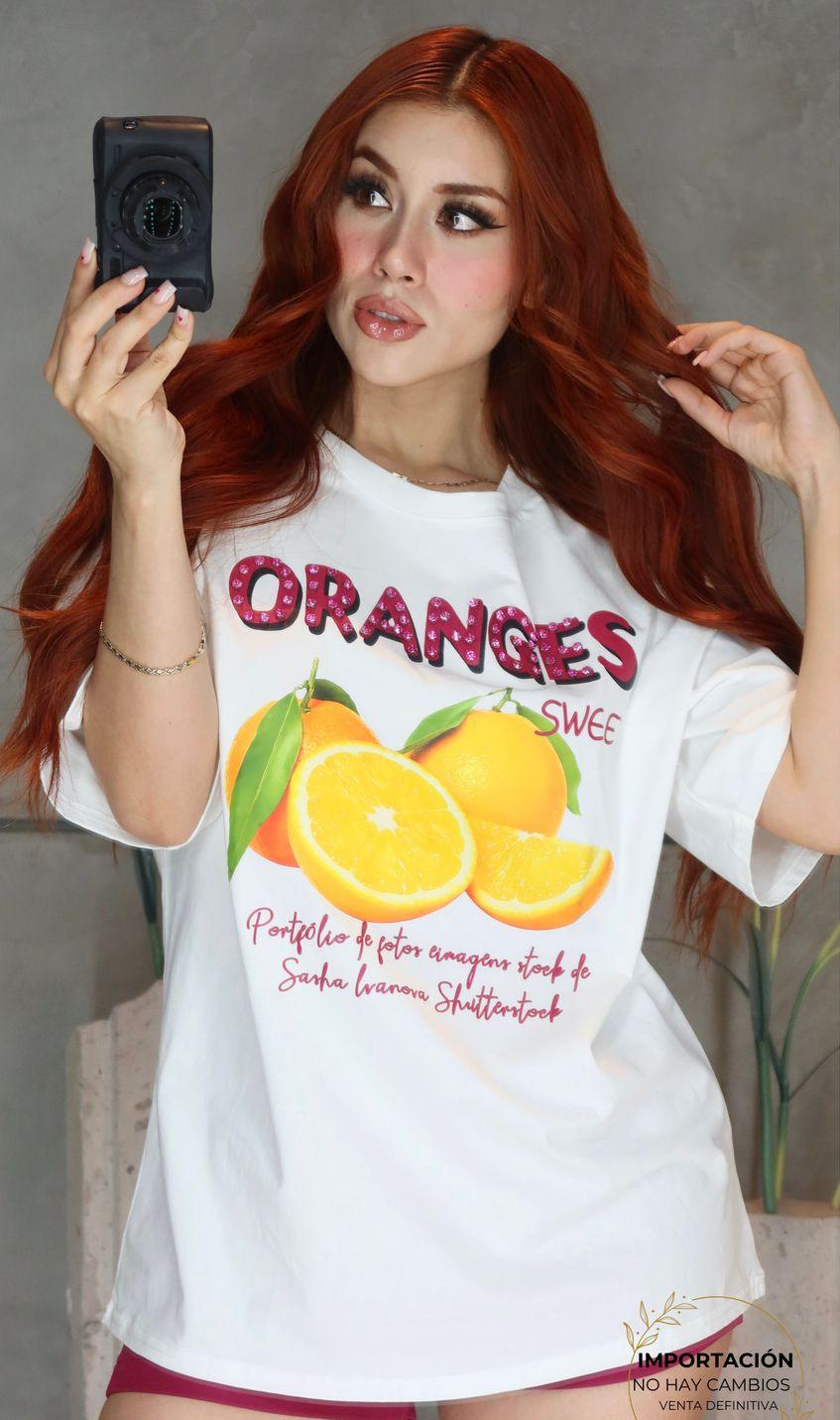 M5 T-shirt Oranges Sweet