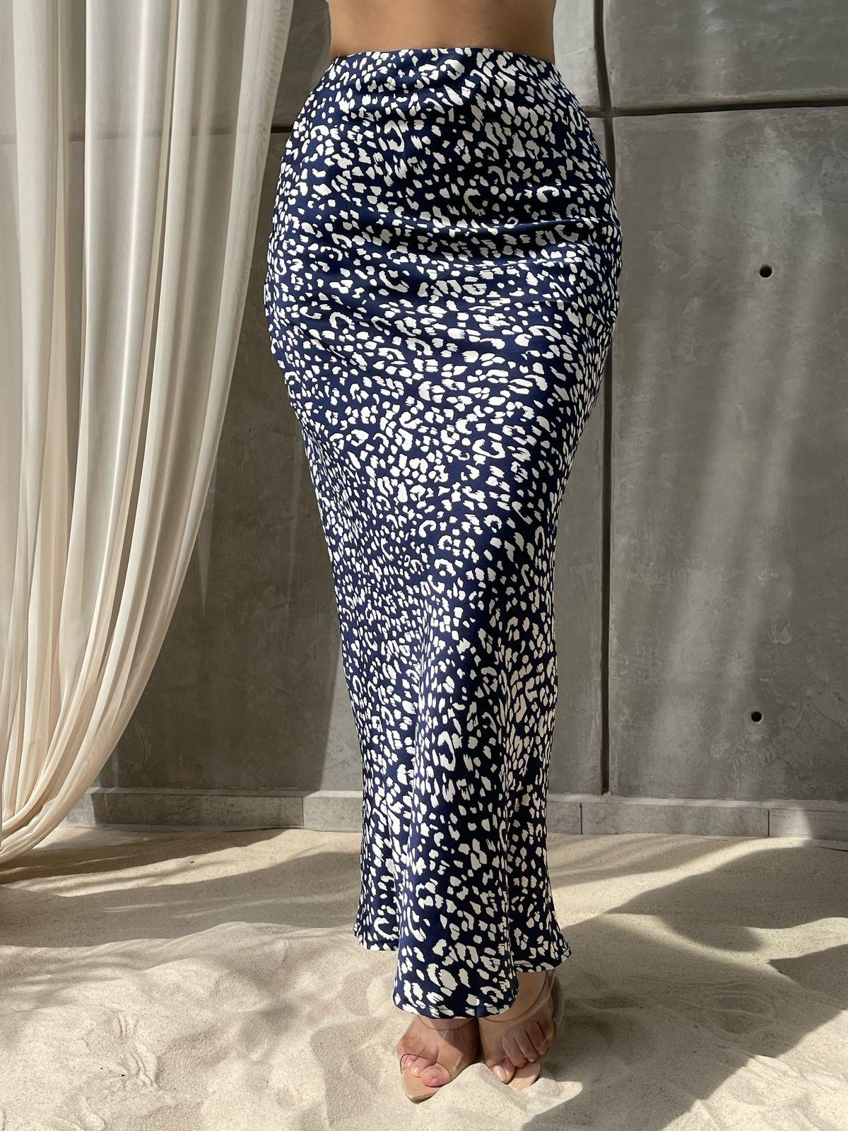 04A25 MAXIFALDA ANIMAL PRINT SATINADA C/RESORTE🦓🌾🐆