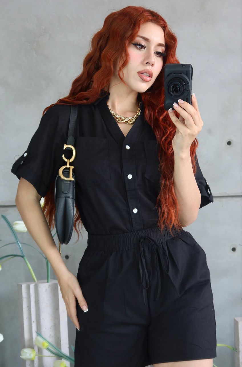 04A25 SET MÓNICA CAMISA Y SHORT LINEN