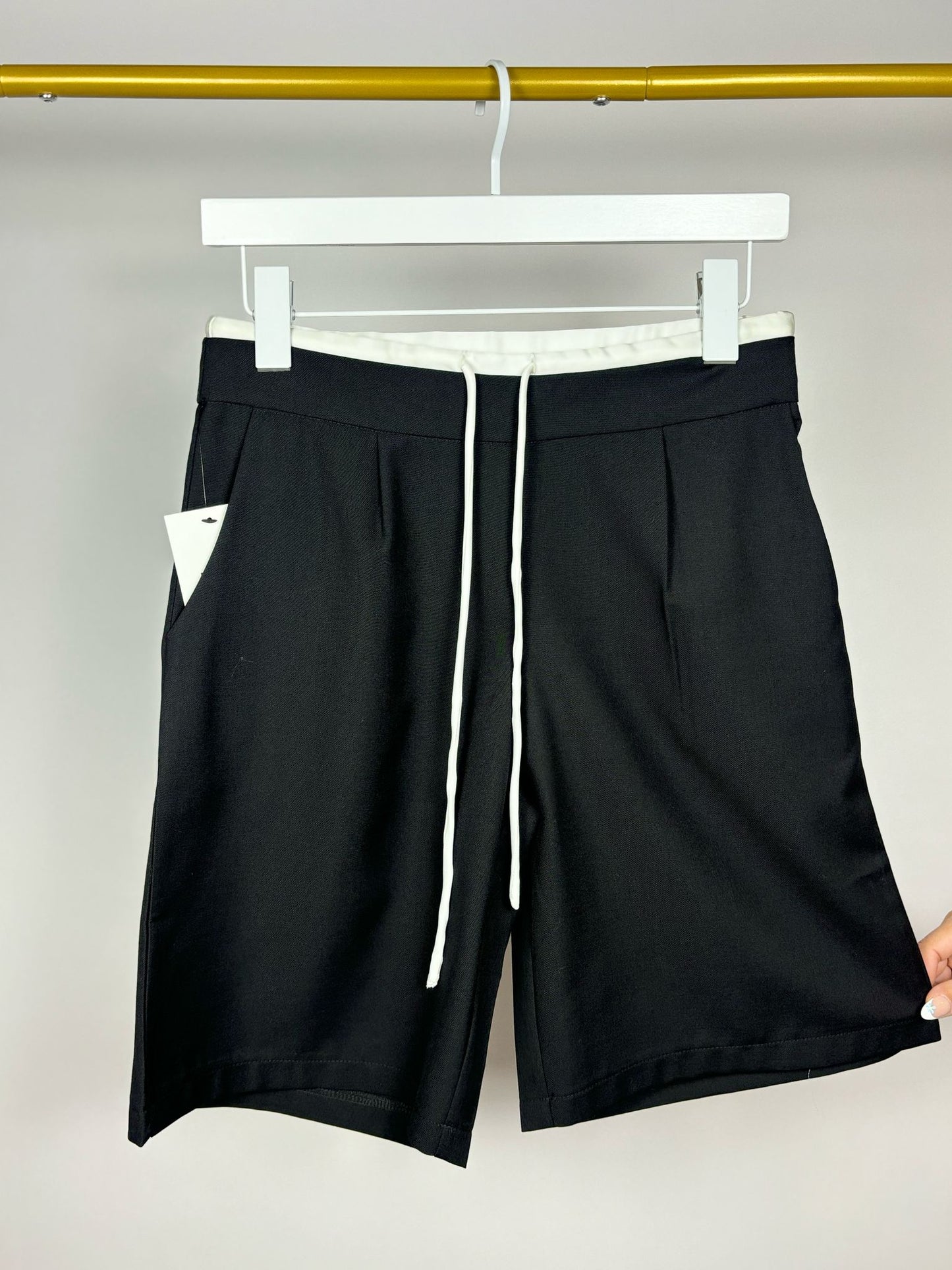 14JN SHORT DOBLE PRETINA