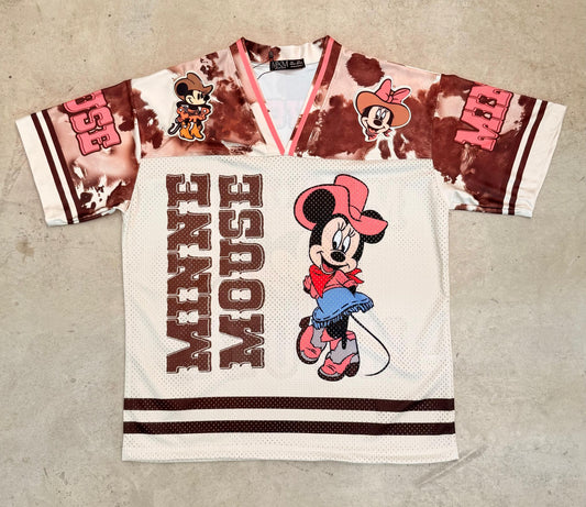 2OJN JERSEY MINNIE COW GIRL BORDADOS