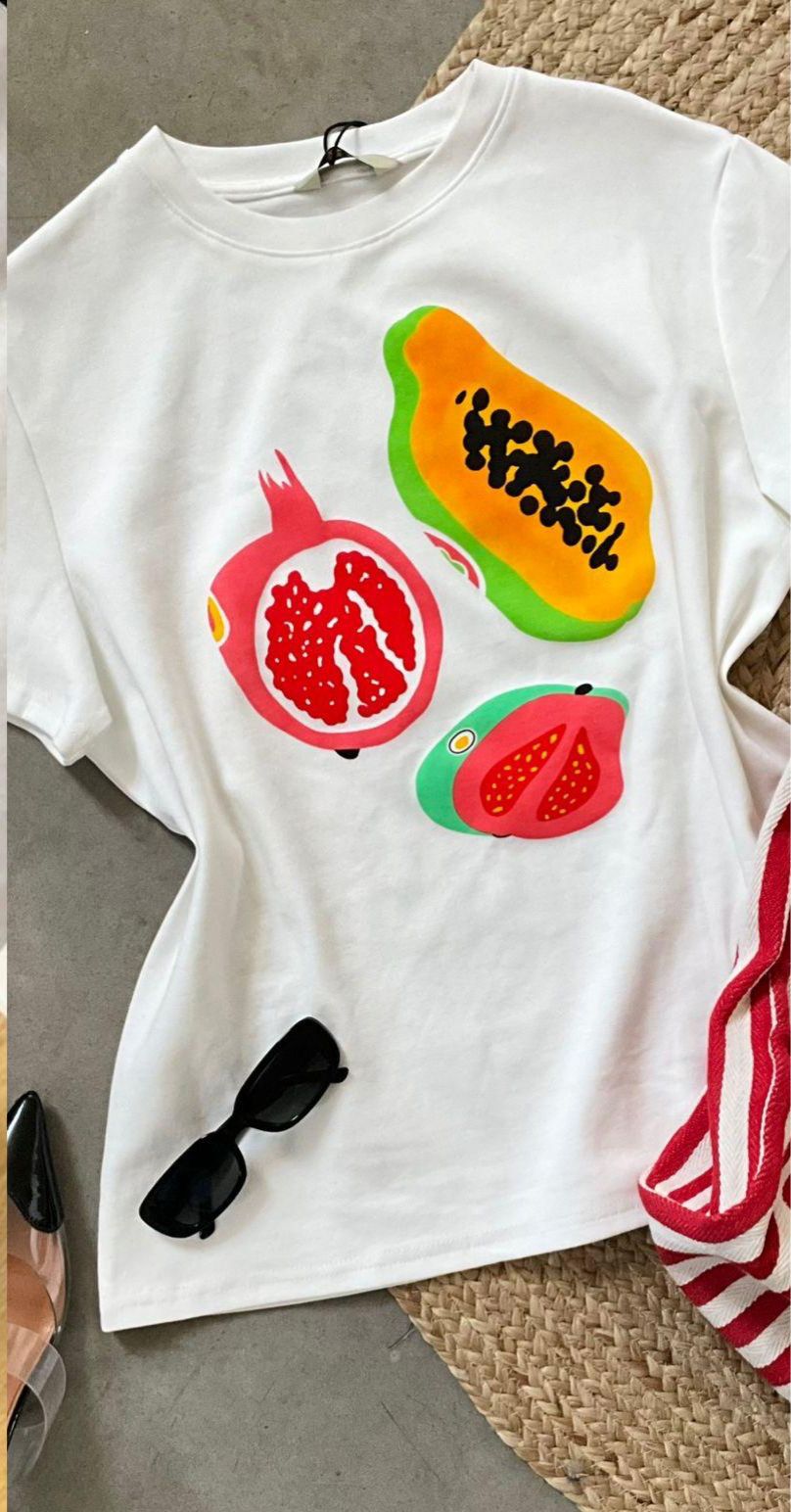 20JN T-shirt  White PY
