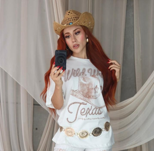 20JN T-SHIRT WILD WEST TEXAS