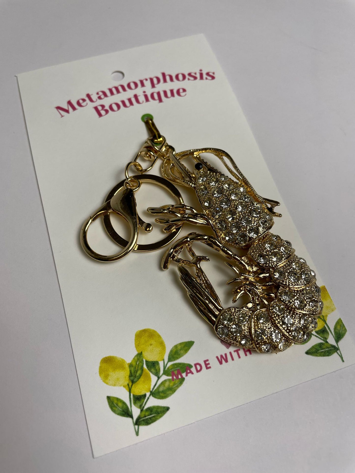 Summer Keychain🐢🦞🦐⭐️🐙 08/07/25