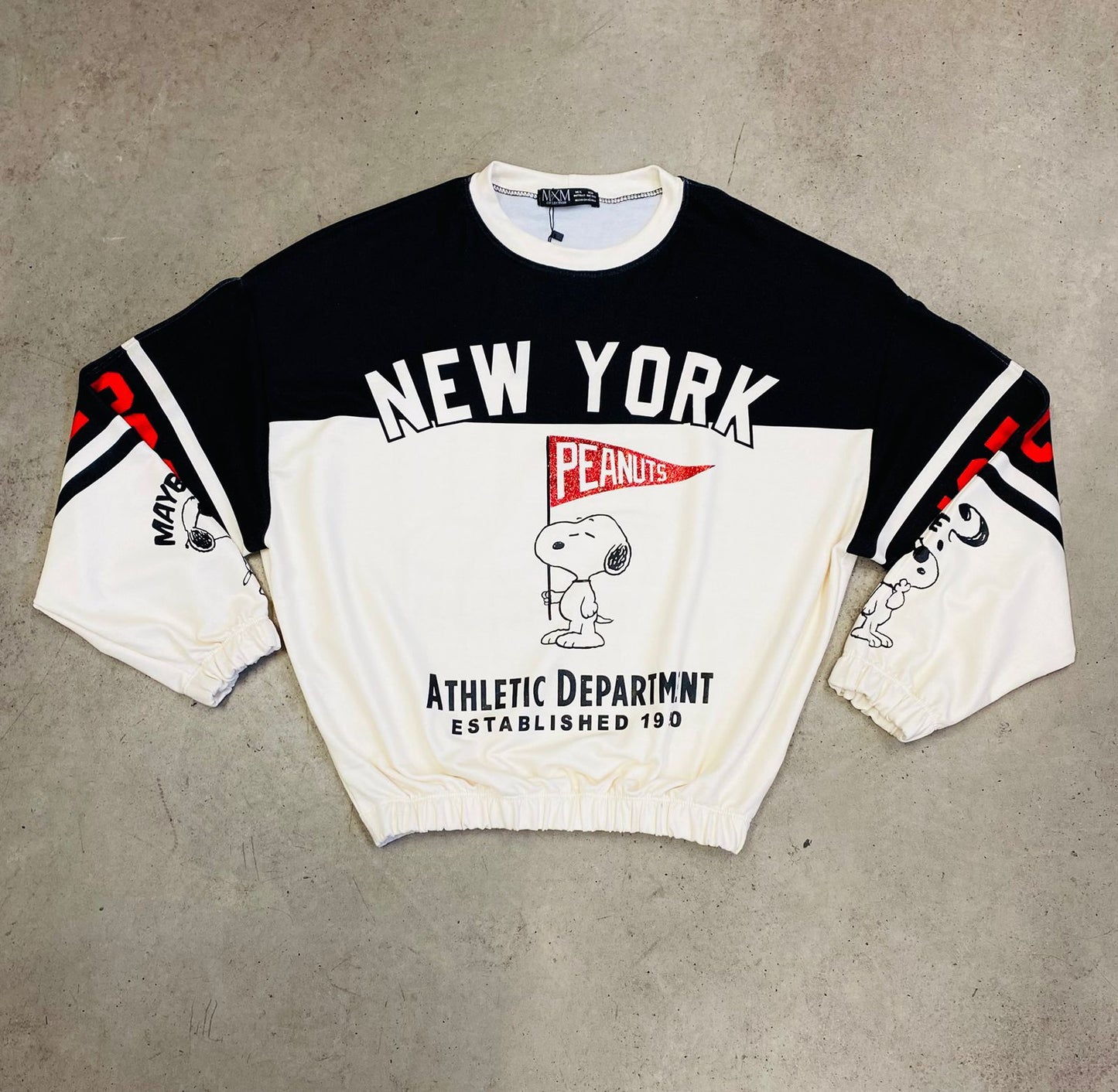 HODDIE #04 SNOOPY NEW YORK FULL & GLITTER PRINT💥❤️🌾 08/07/25