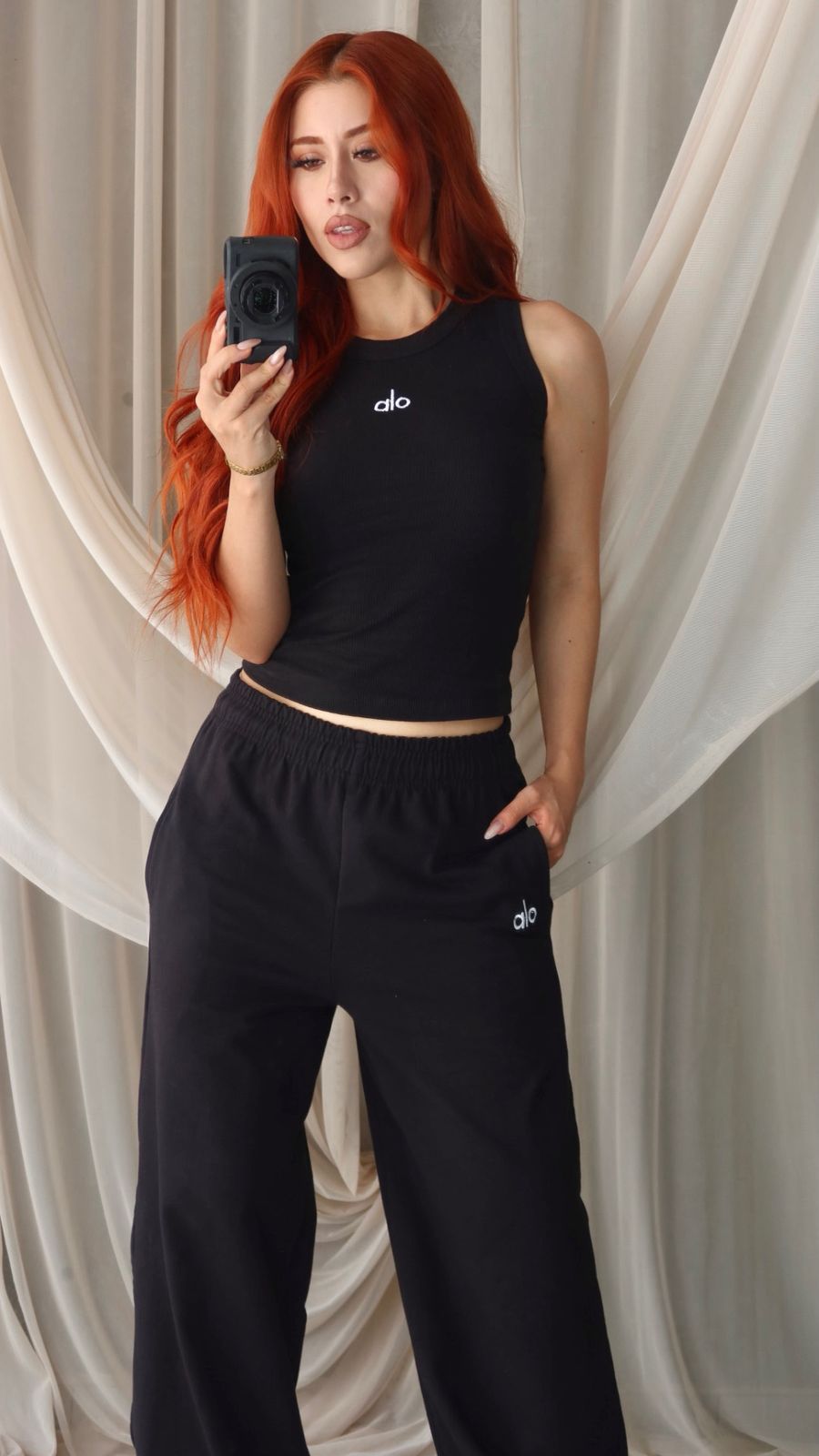SET INSPO #1  👟✨🤎🏓TANKTOP RIB & MAXIPANTALON TERRY 08/21/25