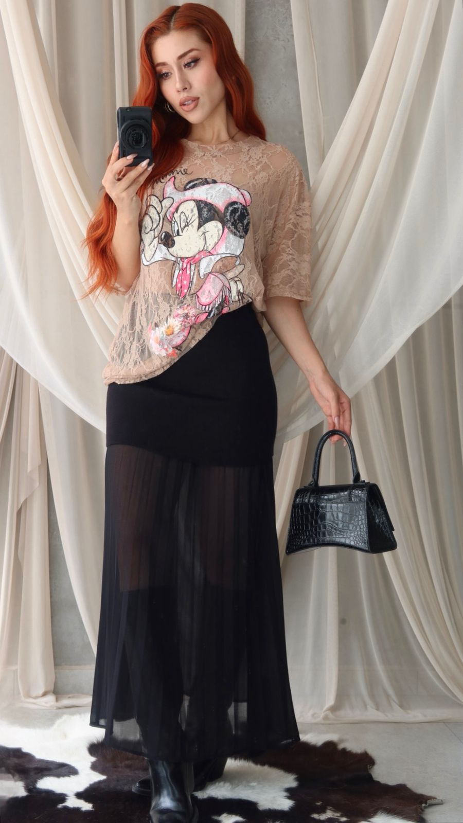 MAXIFALDA DIANE KNIT & GASA PLISADA💋✨😮‍💨 08/21/25
