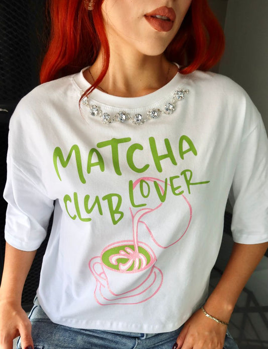 TSHIRT MATCHA LOVER OCTUBRE