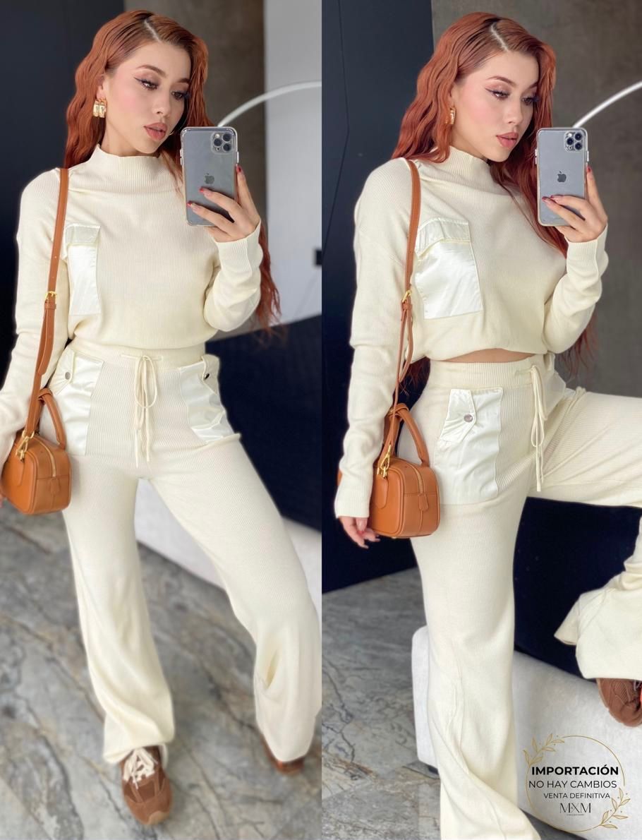 Set Alani C/ Satin Pockets